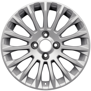 Platišče iz lahke zlitine 16" s 15 kraki, srebrn